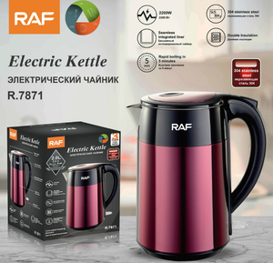 Bollitore elettrico per acqua bollente con velocità dell'elettrodomestico da cucina bollitore sano in acciaio inossidabile con Base rotazionale a 360 gradi - Product Image 6