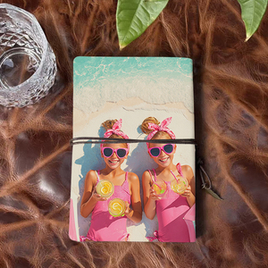 A6 thủ công máy tính xách tay đẹp phải có cho kiến trúc sư hoàn hảo cho trang web thăm bản phác thảo và kế hoạch thiết kế với hai cô gái S - Product Image 3