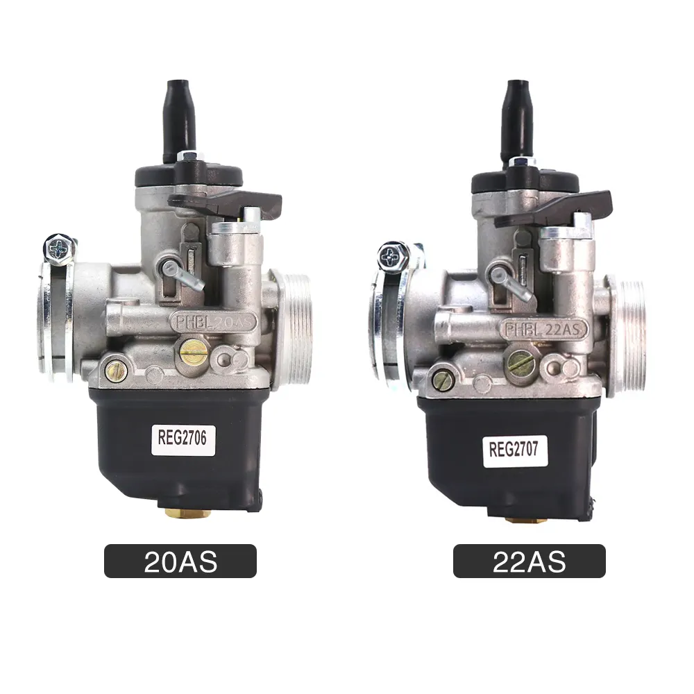 PH-BL 20AS R2706 22AS Carburador R2707 Carburador De Motocicleta De 2 Cursos Para 50-150CC Para Bicicleta De Poços De Sujeira PH-BH Carburador