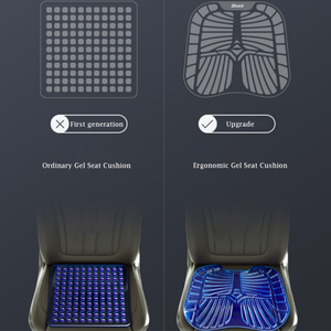 Bravo Patent Ergonomisch Traagschuim Gel Pad Zitkussen Verkoelende Gel Zitkussen Voor Bureaustoel - Product Image 3