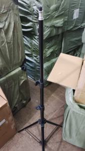 Оптовая продажа с завода: Складной штатив-держатель 2,1 м для светодиодной кольцевой лампы, усиленный штатив - Product Image 5