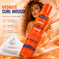 Mousse Coiffante Tresses Fixation Forte – Mousse pour Cheveux Marque Privée – Contrôle Anti-Frisottis – Mousse Hydratante pour Coiffure Tresses