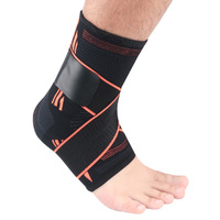 Genouillères réglables respirantes XL Nylon Silicone Spandex sous pression Cheville Brace Sports Protection médicale Sports confortables