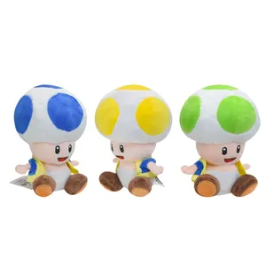 Hot Sale Super Mario Cute Cartoon Captain Toad Promotional Kid's Gifts Plush Doll Stuffed Animal Toys with Hanging Tag