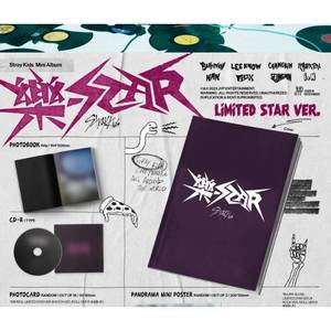 Venta al por Mayor del Mini Álbum Rock-Star de Stray Kids, Versión Limitada Star, CD de Música K-Pop, Papel y Plástico, en Coreano, para Todas las Edades, Hecho en Corea - Product Image 2