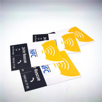 Etiqueta NFC TAG213 con Código QR Personalizado de 13.56MHz, Adhesivo para Ventana, Resistente al Agua y a la Intemperie, Impresión a Todo Color CMYK para Control de Acceso