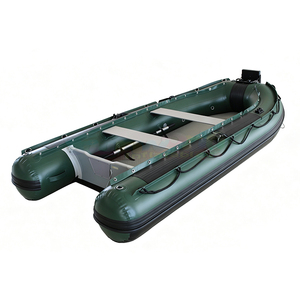 3-8 personas bote inflable 230 280 330cm quilla inflable bote de rescate 8 pies Pvc pesca bote inflable con Motor solo para buceo - Product Image 3