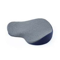 Coussin de siège ergonomique en forme de cœur avec mousse à mémoire de forme pour soulager les douleurs du coccyx, à utiliser sur chaise de bureau, à la maison et en voiture
