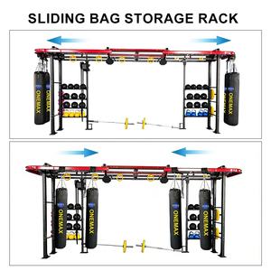 MMA ONEMAX - Estructura de Entrenamiento MMA Todo en Uno con Riel Deslizante para Bolsas, Barras de Monkey y Equipo de Fitness Funcional - Product Image 3