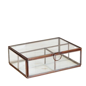 Metal and Glass Jewelry and <b>Storage</b> <b>Boxes</b> - Product Image 1