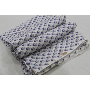 Tela de Algodón Suave con Diseño Floral Jaal a Excelente Precio para Ropa de Verano, Estilo Africano, Tela para Confección de Vestidos Hecha a Mano por Metro - Product Image 1