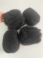 Cheveux Humains Chinois 100% Afro Crépus En Vrac Micro Tresses Locs Trame Unique Cheveux Remy 8-18 Pouces 30g/50g Boule de Cheveux Naturels