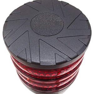 Luz de Trabajo LED para Motocicleta, Luces de Conducción 10-30V, Rojo/Azul/Transparente, LED Impermeable para Motocicleta, Poste <span class=keywords><strong>Trasero</strong></span>, 26 Destellos - Product Image 3