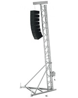 Array mostrar equipos altavoz cercha torre
