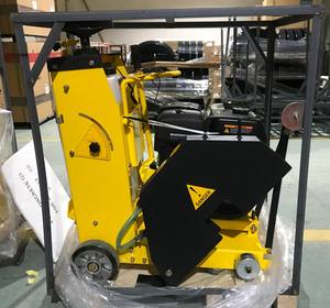 Scie à béton avec lame de 500 mm, semi-automatique, pour travaux de découpe de chaussées intensifs - Product Image 2