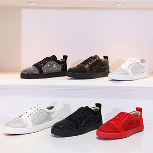 Top Designer Factory Red Bottom Original Walking <b>Style</b> Shoes Comfortable and Soft Pedal Round <b>Head</b> Walking Sports Casual Shoes - Product Image 5