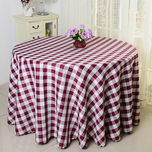 Custom Hotel Restaurant Cloth Artist Home Garden Plaid <strong>Tablecloth</strong> Cafe Hotel Round <strong>Large</strong> <strong>Tablecloth</strong> - Product Image 6