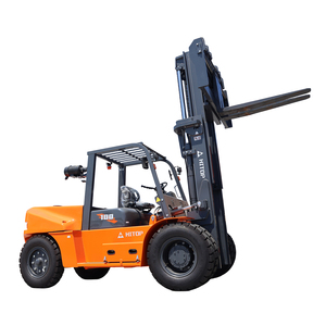 Nueva Carretilla Elevadora Diésel Contrapesada de <span class=keywords><strong>10T</strong></span> con Desplazador Lateral y Gran Potencia para Puerto - Product Image 1