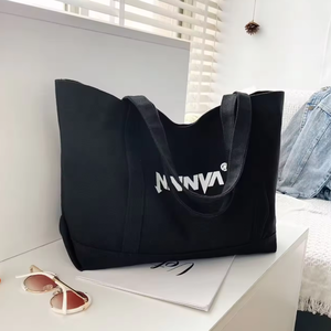 Bolsa de compras personalizada, bolsa de lona, adecuada para viajes y almacenamiento, reutilizable, ideal para regalar. - Product Image 2