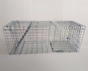 Meilleure vente <span class=keywords><strong>Cage</strong></span> de piège pliable réutilisable haute performance pour animaux pliable à usage intensif - Product Image 5