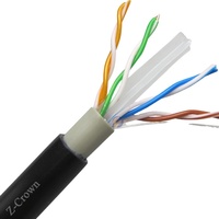 0.45mm belden cat6e patch 1.5 mètre marque cat6 extérieur gelée rempli utp câble intérieur