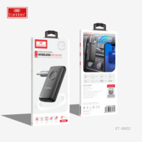 Earldom Kabelloser BT 5.0 FM-Transmitter Auto- und Heim-Stereo AUX-Adapter 3,5MM Freisprecheinrichtung Audio-Empfänger