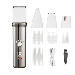 2025 nuevo recortador de pelo inalámbrico recargable para mascotas con hoja desmontable, Kit de Aseo para perros y gatos, cortaúñas impermeables para perros - Product Image 1