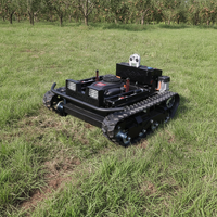 Tondeuse à gazon robotisée de haute qualité approuvée CE, largeur de coupe de 800 mm, tondeuse à gazon télécommandée