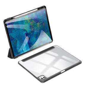 Funda Transparente Triple Plegable al por Mayor con Soporte para Lápiz para iPad Air 13 y Nuevo iPad Pro 11, para Xiaomi Pad, para <span class=keywords><strong>Samsung</strong></span> <span class=keywords><strong>Tab</strong></span> - Product Image 1