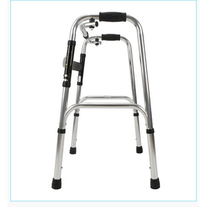 Aluminum Alloy <b>Walker</b> <b>For</b> Elderly And <b>Disabled</b> With Adjustable Height And Non Slip Feet - Product Image 1