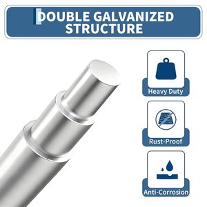 Garvee Livestock Fence 5Ft X 328Ft Galvanized <b>Wire</b> <b>Mesh</b> Cattle Farm Fence Heavy Zinc Coated For Deer Goat Cattle - Product Image 4