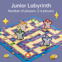 AJB Ghost Madness, Juego de Laberinto, Entretenimiento Familiar, Educación, Juegos de Mesa para Estimular el Cerebro para Niños
