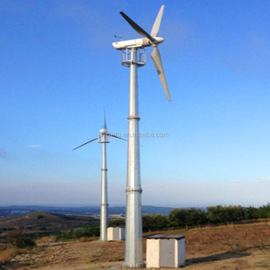 Generador Eólico de Eje Horizontal HLD de 20kW con Sistema de Control de Paso de Paso, Salida de 380V, Diámetro del Rotor de 10m/12m, Velocidad de Arranque del Viento de 2.5m/s - Product Image 2