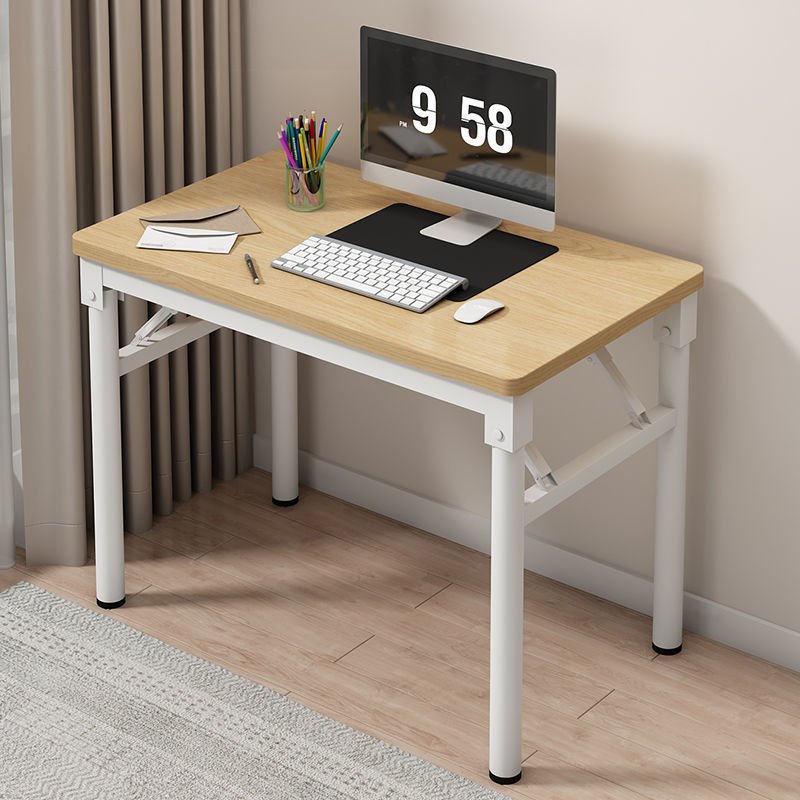 Marco blanco de una sola capa con vetas de madera amarillas.