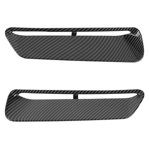 Couvre-ventilateur de capot pour Dodge Challenger 2015-2022, motif carbone ABS, installation par colle, pièce de modification automobile - Product Image 4
