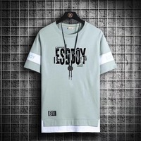 T-shirts décontractés grande taille pour hommes en gros pour l'été T-shirt en toile régulier à séchage rapide respirant Caractéristiques T-shirt vintage