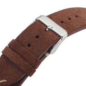 Correa de reloj de cuero de gamuza hecha a mano Upro, de liberación rápida, 18mm 20mm 22mm 24mm, banda de piel de becerro auténtica, suave, gruesa y de primera calidad - Product Image 3