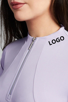 T-shirt d'équitation pour femme en promotion – Sous-vêtement de base pour l'entraînement équestre – Hauts de sport