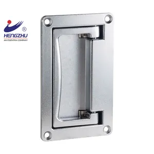 PL002-1 Hengzhu Pemasok Cina Paduan Seng Flush Pull Handle Lock UNTUK Kabinet