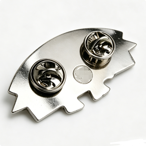 Badge Souvenir 2D Personnalisé Plaqué Argent Thème Animaux Sauvegarde de la Faune Émail Dur Imprimé UV pour la Fête des Pères - Product Image 6