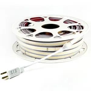 ความสว่างสูง 50M ไฟ LED Strip 110V 220V 50M LED ริบบิ้น 288Led/M กลางแจ้งกันน้ําตกแต่ง