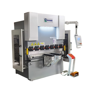 Hidráulico 200T/6000 CNC Press Break Delem Sheet Bender CNC System X, Y1, Y2, <span class=keywords><strong>R</strong></span> + Eje Z manual y eje de coronación V Hierro proporcionado - Product Image 1