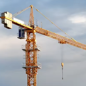 Giá thấp xây dựng cẩu tháp máy nâng trọng lượng 3 tấn làm việc topkit cẩu tháp với <span class=keywords><strong>42m</strong></span> JIB Chiều dài - Product Image 1