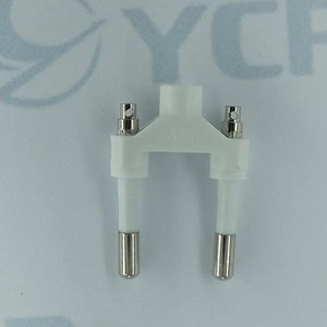 Terminale a spina elettrica e connettore e inserto a spina in ottone con otto terminali a coda - Product Image 6