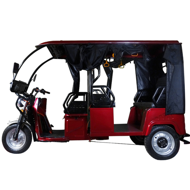 Top Selling Manufacturer Wholesale Long Range 60V 72V 1500W Vacuum Tires Battery Powered 3 Wheels Electric Rickshaw for Adults