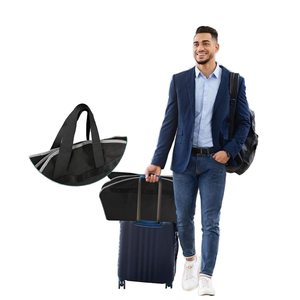 Sacs de costume en toile imprimée personnalisée <span class=keywords><strong>pour</strong></span> vêtements de voyage suspendus <span class=keywords><strong>pour</strong></span> placard et vêtements avec fermeture éclair <span class=keywords><strong>pour</strong></span> le rangement - Product Image 5