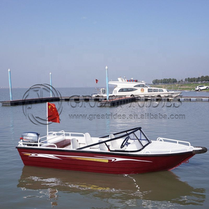 Meilleure vente <span class=keywords><strong>de</strong></span> <span class=keywords><strong>bateau</strong></span> <span class=keywords><strong>de</strong></span> course en alliage d'aluminium soudé <span class=keywords><strong>de</strong></span> 4.5m/14,8 pieds pour le divertissement aquatique - Product Image 6