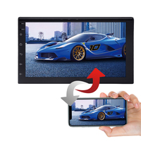 Autoradio 2 Din Android Carplay écran tactile 10 pouces Lecteur DVD de voiture Stéréo BT Wifi GPS Navigation avec caméra arrière