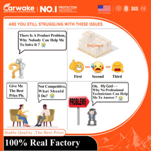 Carwake Aislamiento térmico de alta calidad Protección DE PRIVACIDAD Película de construcción Ventanas de Casa Película de espejo vidrioso decorativo - Product Image 4