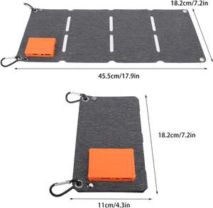 ALECTER 40W Monocrystalline Silicon Foldable <b>Solar</b> <b>Panels</b> <b>Charger</b> IP67 Waterproof 23.5% Efficiency USB PD DC for Outdoor Camping - Product Image 6